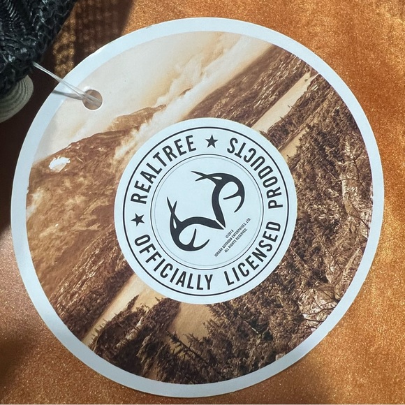 NWT RealTree SnapBack adjustable baseball hat embroidered patch green brown - Picture 2 of 6